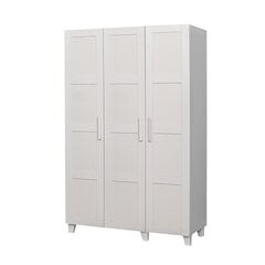 Шкаф Kalune Design Wardrobe 869 (III), 120 см, белый цена и информация | Шкафы | pigu.lt