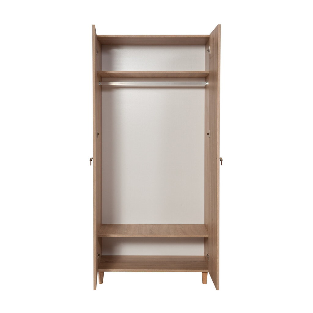 Spinta Kalune Design Wardrobe 869 (IV), 90 cm, ąžuolo spalvos/žalia kaina ir informacija | Spintos | pigu.lt