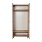 Spinta Kalune Design Wardrobe 869 (IV), 90 cm, ąžuolo spalvos/mėlyna kaina ir informacija | Spintos | pigu.lt