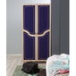Spinta Kalune Design Wardrobe 869 (IV), 90 cm, tamsiai mėlyna/ąžuolo spalvos kaina ir informacija | Spintos | pigu.lt