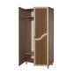 Spinta Kalune Design Wardrobe 869 (IV), 90 cm, ruda/ąžuolo spalvos kaina ir informacija | Spintos | pigu.lt