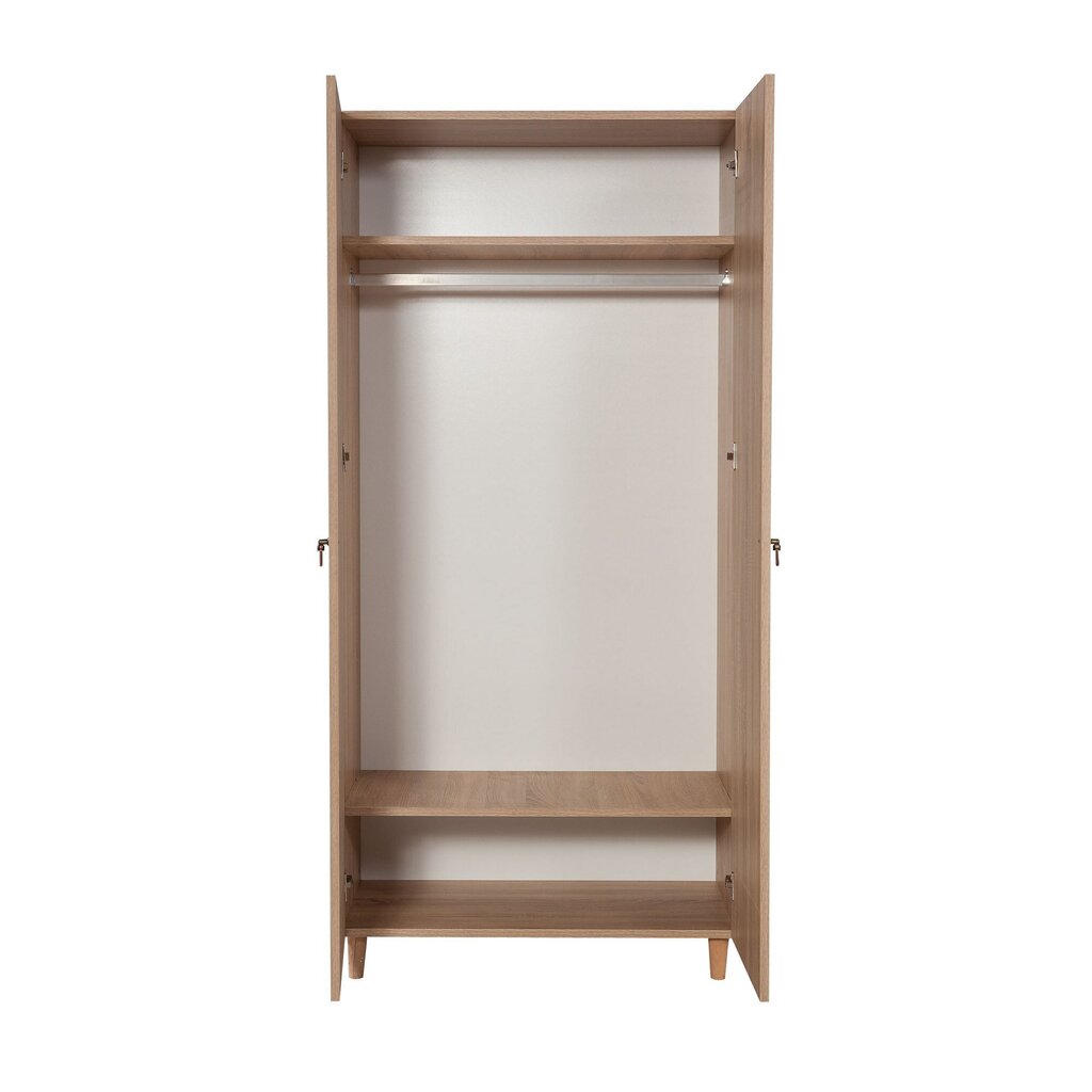 Spinta Kalune Design Wardrobe 869 (IV), 90 cm, ruda/ąžuolo spalvos kaina ir informacija | Spintos | pigu.lt