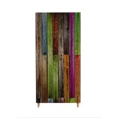 Spinta Kalune Design Wardrobe 863 (I), 90 cm, ąžuolo/įvairių spalvų kaina ir informacija | Spintos | pigu.lt