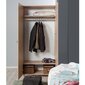 Spinta Kalune Design Wardrobe 863 (I), 90 cm, ąžuolo spalvos/žalia kaina ir informacija | Spintos | pigu.lt