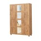 Spinta Kalune Design Wardrobe 869 (III) su veidrodžiu, 120 cm, šviesiai ruda kaina ir informacija | Spintos | pigu.lt