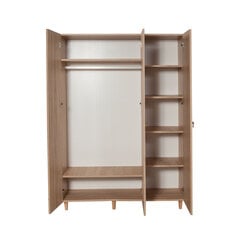 Шкаф Kalune Design Wardrobe 863 (VI), 135 см, дуб/синий цена и информация | Шкафы | pigu.lt