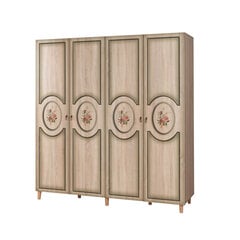 Шкаф Kalune Design Wardrobe 863 (II), 180 см, дуб цена и информация | Шкафы | pigu.lt