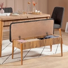 Комплект для столовой Kalune Design 869, серый/бежевый цена и информация | Комплекты мебели для столовой | pigu.lt