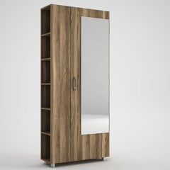 Prieškambario komplektas Kalune Design 745, 80 cm, rudas kaina ir informacija | Prieškambario komplektai | pigu.lt