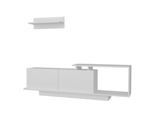 Svetainės baldų komplektas Kalune Design 745(IV), baltas kaina ir informacija | Sekcijos | pigu.lt