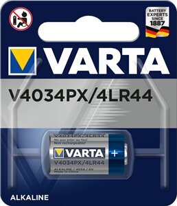 Varta Electronics baterija 4LR44 V4034PX, 1 vnt. цена и информация | Elementai | pigu.lt