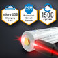 everActive USB įkraunamas akumuliatorius su PCM 18650 3200mAh цена и информация | Elementai | pigu.lt