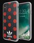 Adidas Apple IPHONE X / XS, raudona/balta цена и информация | Telefono dėklai | pigu.lt