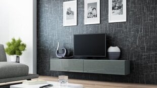 TV spintelė Cama Meble Vigo 180, pilka kaina ir informacija | TV staliukai | pigu.lt