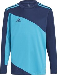 Vaikiškas vartininko megztinis Adidas Squadra 21 GN6947, mėlynas kaina ir informacija | Adidas teamwear Spоrto prekės | pigu.lt