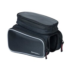 Велосипедная сумка Basil Sport Design Double Frame Bag, 1,5 л, черный цена и информация | Сумки, держатели для телефонов | pigu.lt