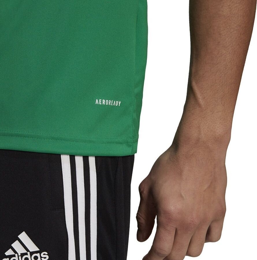 Marškinėliai vyrams Adidas, žali kaina ir informacija | Futbolo apranga ir kitos prekės | pigu.lt