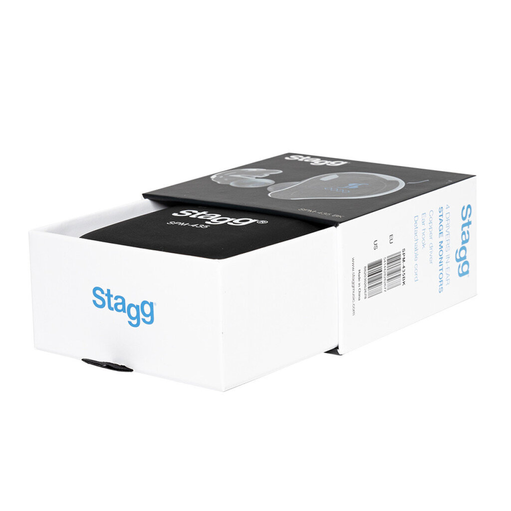 Stagg SPM-435 BK kaina ir informacija | Ausinės | pigu.lt
