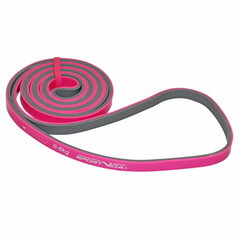 Pasipriešinimo guma SportVida 208 cm, rožinė kaina ir informacija | Pasipriešinimo gumos, žiedai | pigu.lt