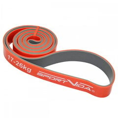Pasipriešinimo guma SportVida 208 cm, oranžinė kaina ir informacija | Pasipriešinimo gumos, žiedai | pigu.lt