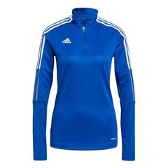 Джемпер женский Adidas Tiro 21 W GM7316, синий цена и информация | Женские толстовки | pigu.lt