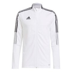 Джемпер мужской Adidas Tiro 21 Track M GM7309 78022, белый цена и информация | Мужские толстовки | pigu.lt