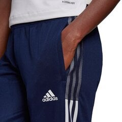 Sportinės kelnės vyrams Adidas Tiro 21 Training M GM4495, mėlynos kaina ir informacija | Sportinė apranga vyrams | pigu.lt