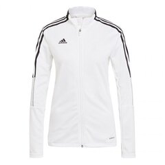 Джемпер женский Adidas Tiro 21 Track W GM7302, белый цена и информация | Женские толстовки | pigu.lt