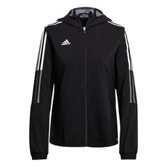 Džemperis moteirms Adidas Tiro 21 Windbreaker W GP4969, juodas kaina ir informacija | Džemperiai moterims | pigu.lt