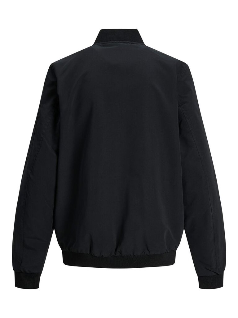 Jack&Jones Junior Bomber stiliaus striukė berniukams 12182385*01, juoda kaina ir informacija | Striukės berniukams | pigu.lt