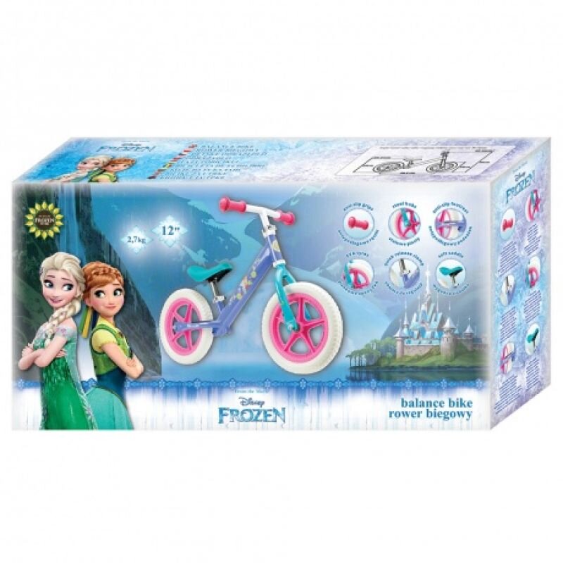 Balansinis dviratis metalinis Disney Frozen 9901 kaina ir informacija | Balansiniai dviratukai | pigu.lt