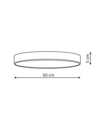 Light Prestige потолочный LED светильник Rapido L цена и информация | Потолочные светильники | pigu.lt