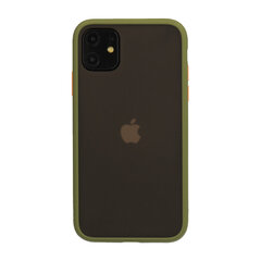 Чехол для iPhone 11 Pro от Vennus Color Button, зеленый цена и информация | Чехлы для телефонов | pigu.lt