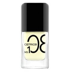 Nagų lakas Catrice ICONails Gel Lacquer 10,5 ml, 108 Pastel Lemon kaina ir informacija | Nagų lakai, stiprintojai | pigu.lt