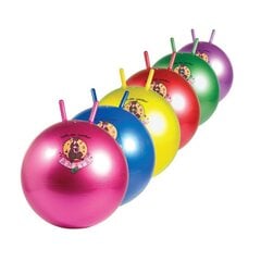 Надувной детский мяч-попрыгун с ручками "Кенгуру" ⌀45, желтый цена и информация | Развивающие игрушки | pigu.lt