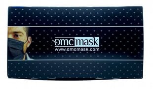Vienkartinė 3-jų sluoksnių veido kaukė DMC MASK DM-100, 50 vnt, juoda kaina ir informacija | Pirmoji pagalba | pigu.lt