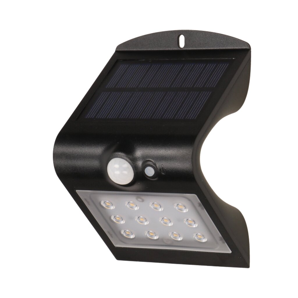 LED saulės lempa Siloe su judesio jutikliu цена и информация | Lauko šviestuvai | pigu.lt
