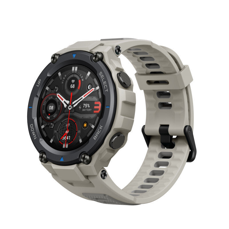 Amazfit T-Rex Pro Desert Grey kaina ir informacija | Išmanieji laikrodžiai (smartwatch) | pigu.lt