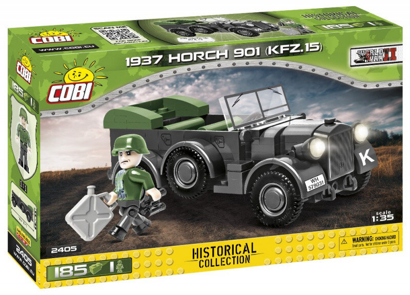 Konstruktorius Cobi Historical Collection WWII 1937 Horch 901 2405, 185 d. kaina ir informacija | Konstruktoriai ir kaladėlės | pigu.lt