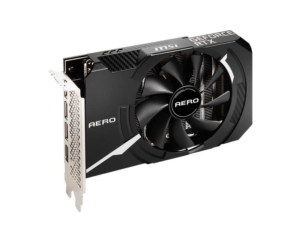 MSI GeForce RTX 3060 Aero ITX 12G OC kaina ir informacija | Vaizdo plokštės (GPU) | pigu.lt