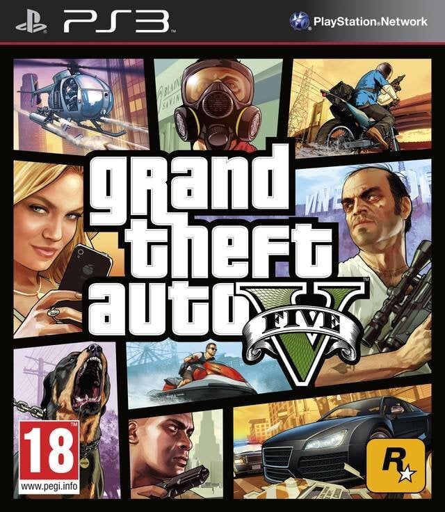 GRAND THEFT AUTO V (GTA 5), PS3 kaina ir informacija | Kompiuteriniai žaidimai | pigu.lt