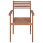 Sodo kėdės su pagalvėlėmis, 4 vnt, žalios kaina ir informacija | Lauko kėdės, foteliai, pufai | pigu.lt