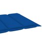 Saulės gulto čiužinukas, 200x50x4 cm, mėlyna kaina ir informacija | Pagalvės, užvalkalai, apsaugos | pigu.lt