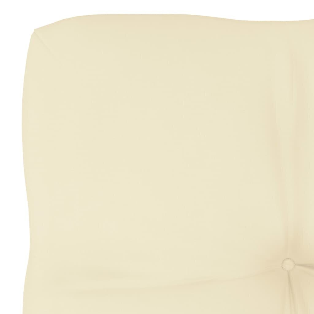 Pagalvė sofai iš palečių, 50x50x12 cm, ruda цена и информация | Pagalvės, užvalkalai, apsaugos | pigu.lt
