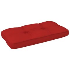 Pagalvė sofai iš palečių, 80x40x12 cm, raudona цена и информация | Подушки, наволочки, чехлы | pigu.lt