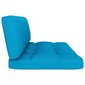 Pagalvės sofai iš palečių, 2 vnt., mėlynos kaina ir informacija | Pagalvės, užvalkalai, apsaugos | pigu.lt