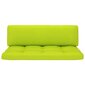Pagalvės sofai iš palečių, 2 vnt, žalios цена и информация | Pagalvės, užvalkalai, apsaugos | pigu.lt