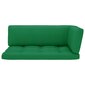 Pagalvėlės sofai iš palečių, 3 vnt, žalios цена и информация | Pagalvės, užvalkalai, apsaugos | pigu.lt