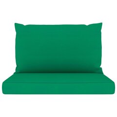 Pagalvėlės sofai iš palečių, 2vnt., žalios spalvos цена и информация | Подушки, наволочки, чехлы | pigu.lt