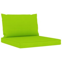 Pagalvėlės sofai iš palečių, 2vnt., šviesiai žalios цена и информация | Подушки, наволочки, чехлы | pigu.lt